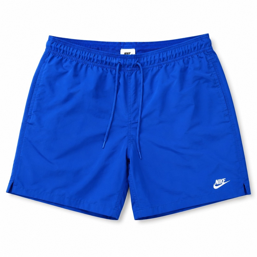 Nike Men's Blue Mesh Lined Swim Trunks Board Shorts‎ Size Large L